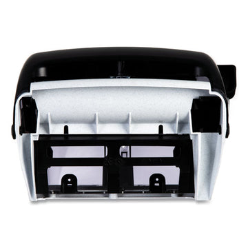 San Jamar® Lever Roll Towel Dispenser, Classic, 12.94 X 9.25 X 16.5, Transparent Black Pearl freeshipping - TVN Wholesale